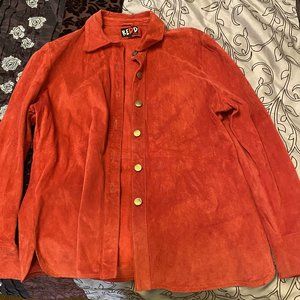 Redd Jeans suede shirt